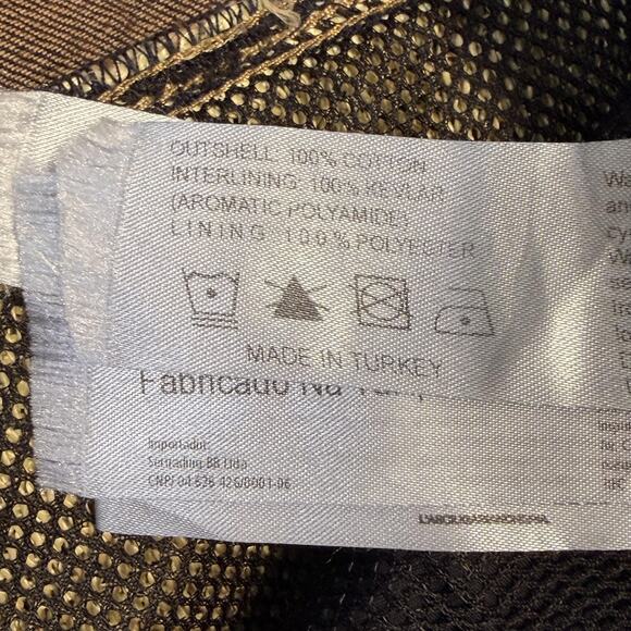 Triumph Motorcycles Jeans Mens 34x34 Dark Wash Aramid Lined Protective Riding - Picture 7 of 13